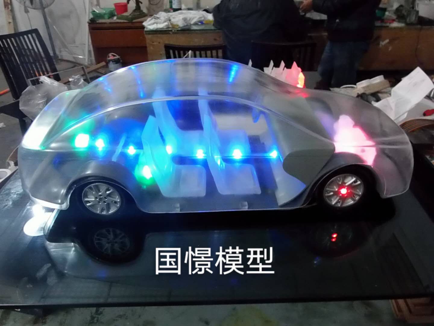 舒城县透明车模型